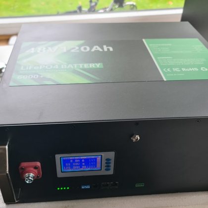 48 V 120 Ah LiFePO4-Akku